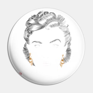 Scarlett O'Hara Pin