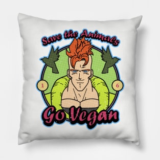 DRAGON BALL GO VEGAN Pillow