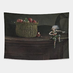 Interrupted Lunch Tapestry