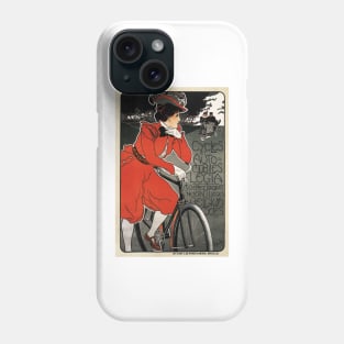 LEGIA Cycles Belgium Art Nouveau Vintage Bicycle Advertisement Phone Case