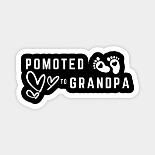 Promoted To Grandpa Magnet