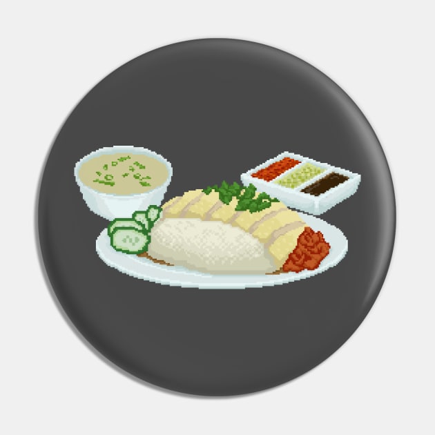 Chicken Rice Pin by Ibukai