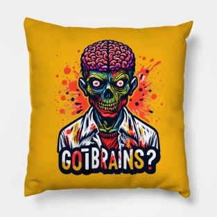 Brains...!!! Pillow