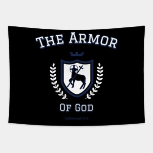 Put On The Full Armor Of God Christian Ministry | Christian T-Shirt, Hoodie and Gifts T-Shirt Tapestry