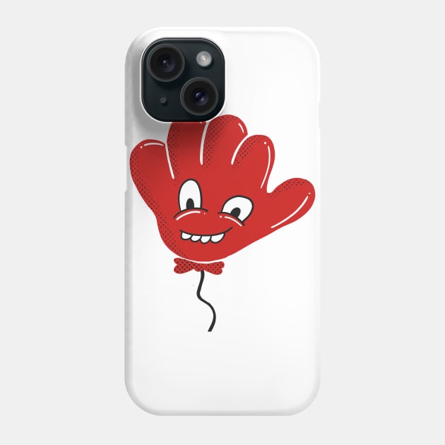 Balloon Hand Phone Case by chawlie