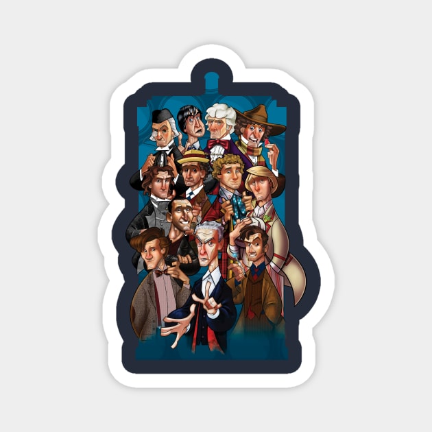 Time Lords Magnet by jon