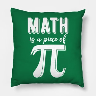 math is a piece of pi Pillow