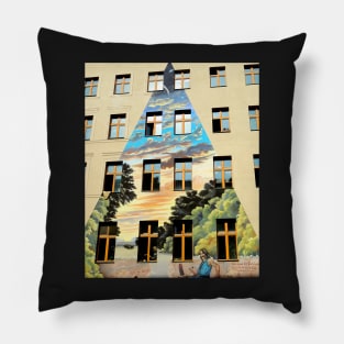 Whimsical Berlin Pillow