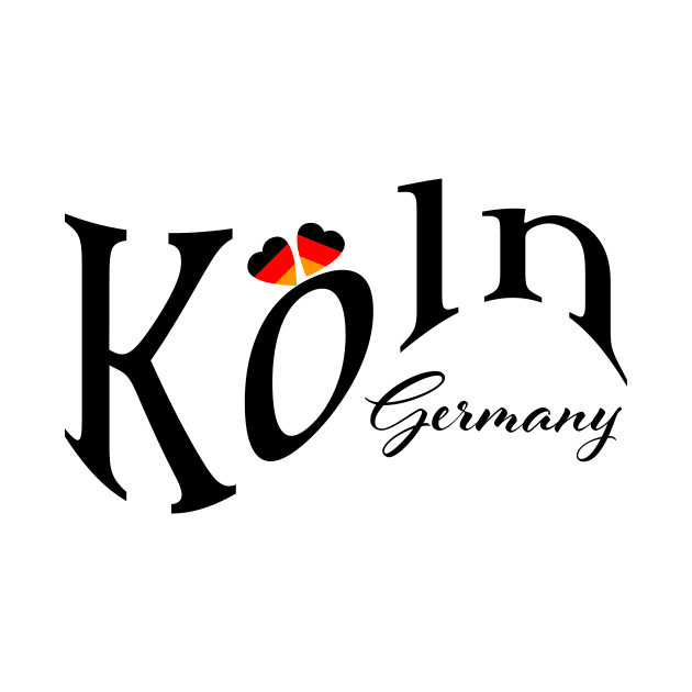 Köln Germany - Cologne Germany by PandLCreations