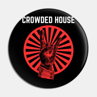 CROWDED HOUSE BAND Pin