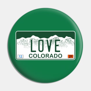 Colorado - Love Pin