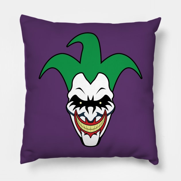 Clown 1 Pillow by Rubtox