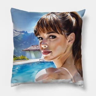 Mountain Retreat Poolside Pillow