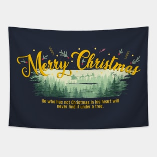 Christmas Vacation Quote Can I Refill Your Eggnog Tapestry