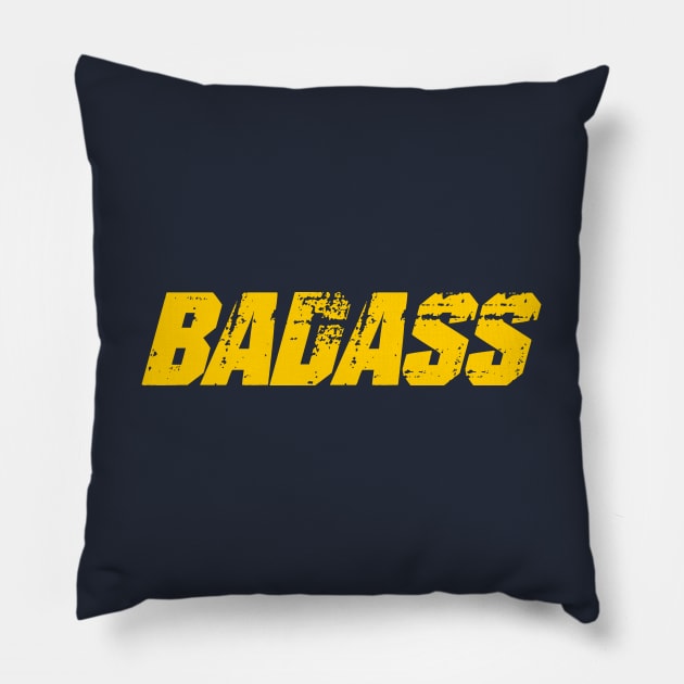 Bad Ass Pillow by OrangeCup