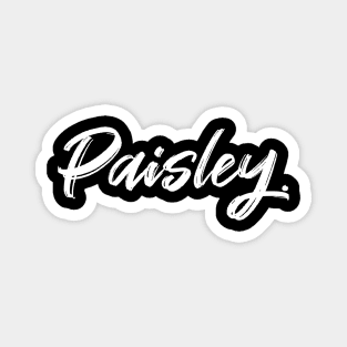 Name Paisley Magnet