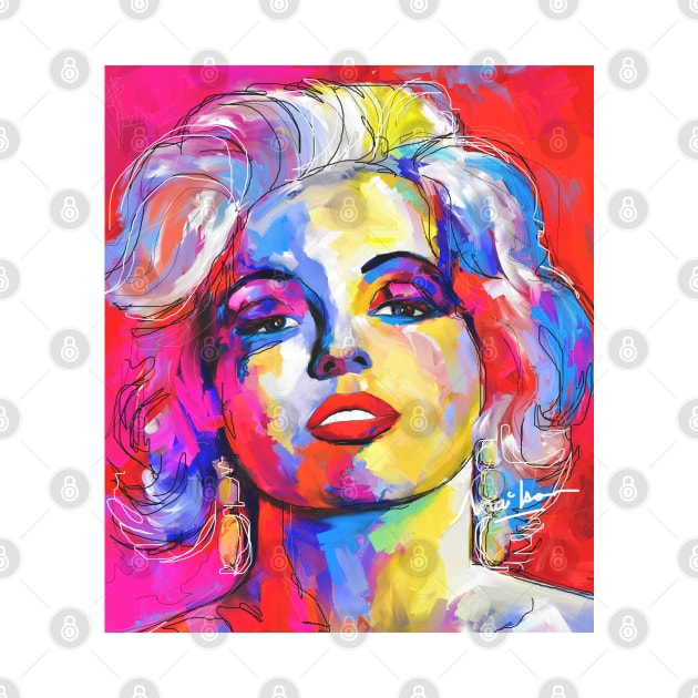 marilyn monroe by mailsoncello