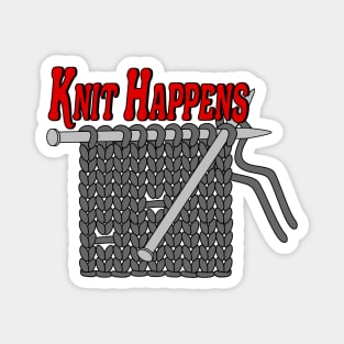 Knit Happens Magnet