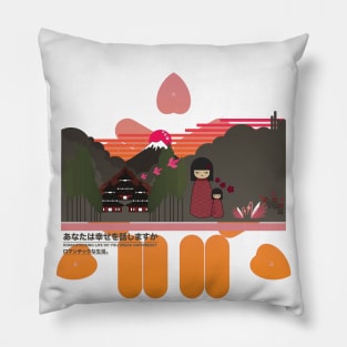 Japanese Illustration Pillow