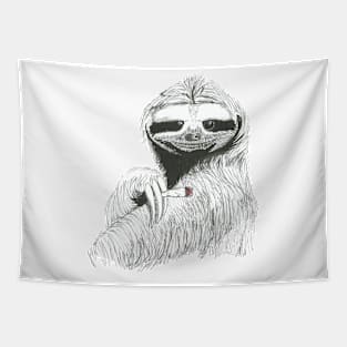 Sloppy sloth Tapestry