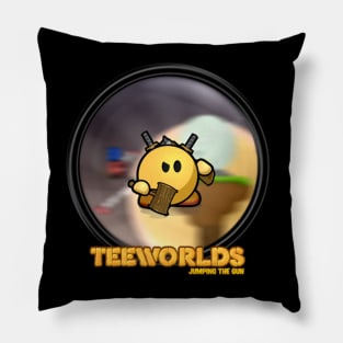 Teeworld badass shirt. Pillow