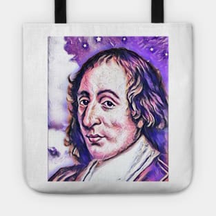 Blaise Pascal Pink Portrait | Blaise Pascal Artwork 9 Tote