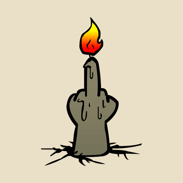 F*CK Candle by yildirayatas