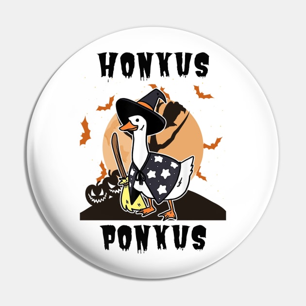 Honkus Ponkus | Honkus Ponkus Duck | Halloween Pin by OrionBlue