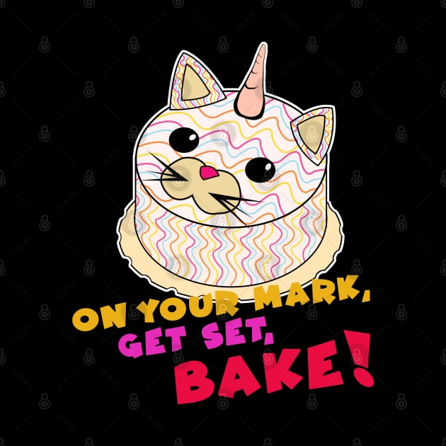 Great British baking cat by Brash Ideas