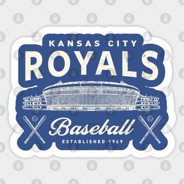 Kansas City Royals Stadium by Buck Tee Original Design Hoodie