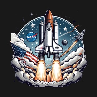 Nasa Rocket T-Shirt