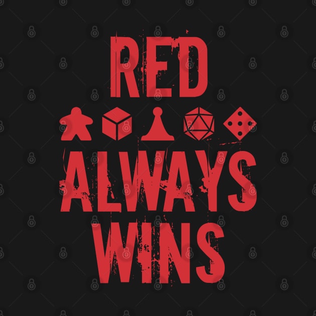 Red Always Wins by WinCondition