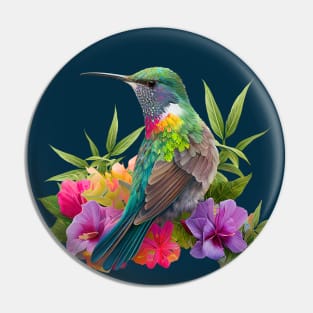 Backyard Bird Watching Watchers Birder Birding Hummingbird Pin