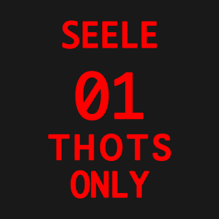 NGE! SEELE THOTS ONLY ESSENTIAL SHIRT T-Shirt