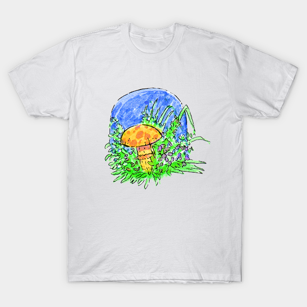 Neon mushroom - Mushroom - T-Shirt