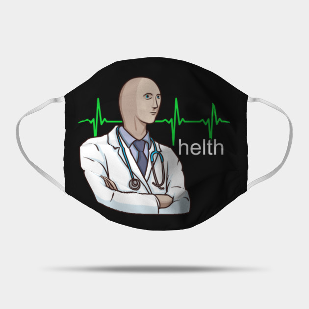 Helth Meme Man Helth Meme Mask Teepublic