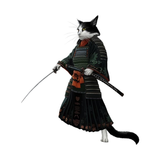Cat Ninja Legend by Tosik Art1
