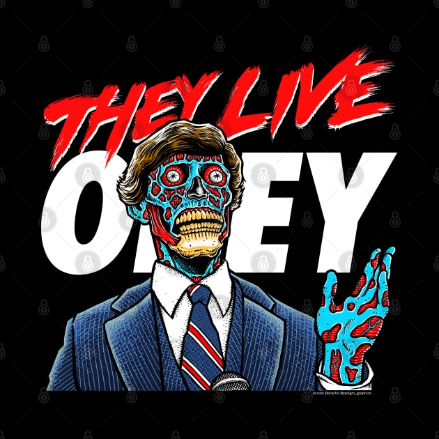 They Live, John Carpenter, Cult Classic by PeligroGraphics