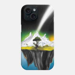 Flying Island Outer Space Phone Case