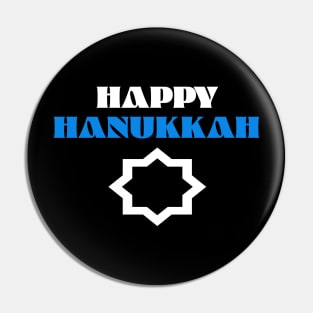 Hanukkah Graphic Pin