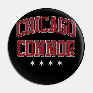 Connor Bedard Chicago Athletic Font Pin