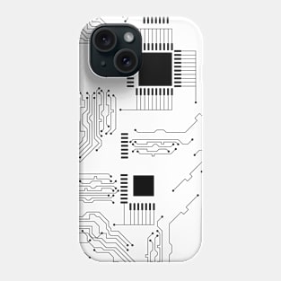 Microcircuit Phone Case