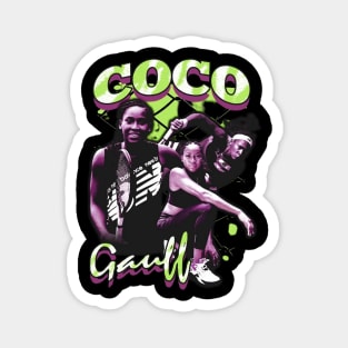 COCO GAUFF Vintage 90s Magnet