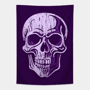 Crystal Skull - 9 distressed Tapestry