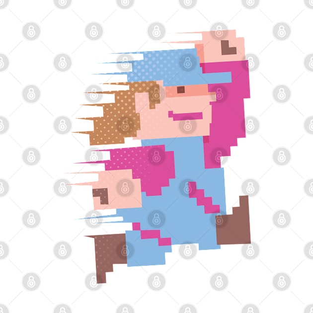 Retro Gamer Classic Girl by PnJ