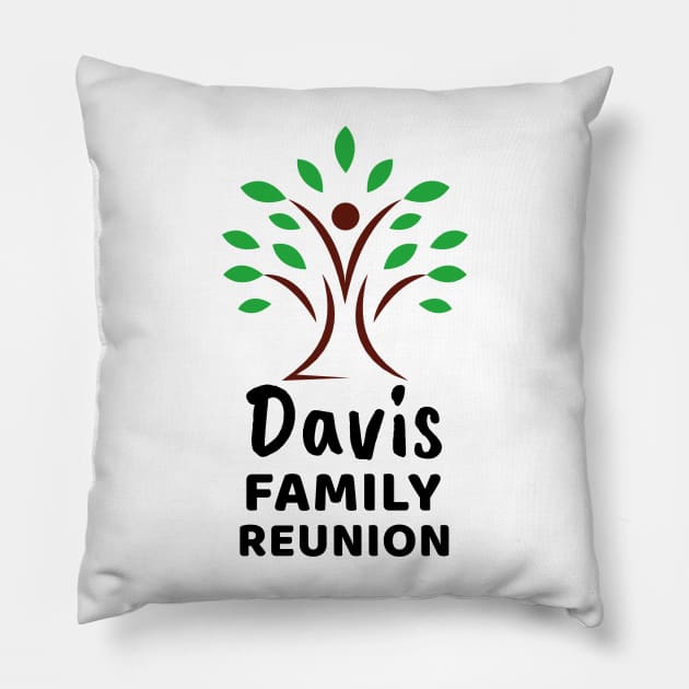 Davis Reunion Pillow by Preston James Designs