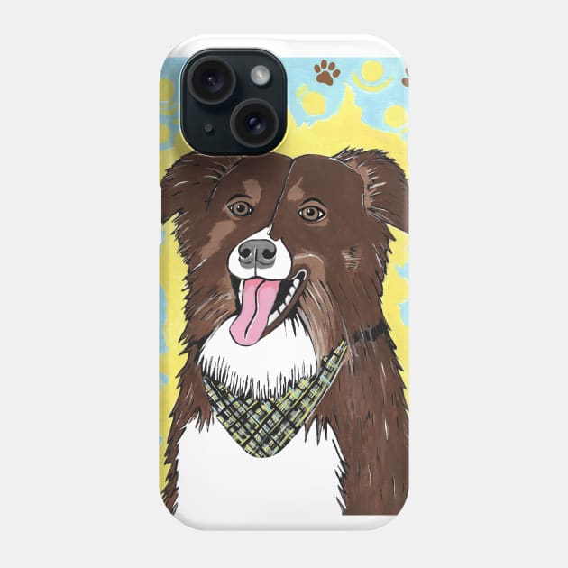 Australian Shepherd Phone Case by SartorisArt1