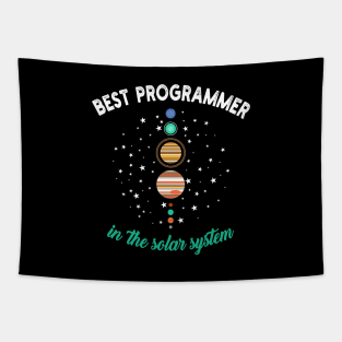 Best Programmer in The Solar System Tapestry