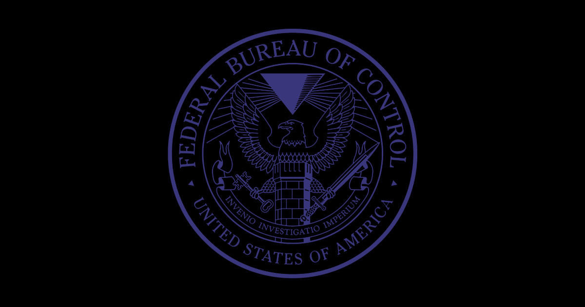 Federal Bureau of Control Blue - Control - Tapestry | TeePublic