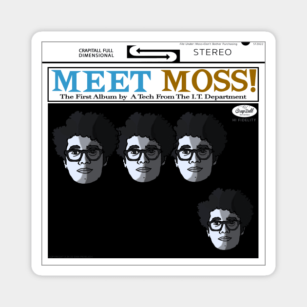 Meet Moss! Magnet by Vandalay Industries